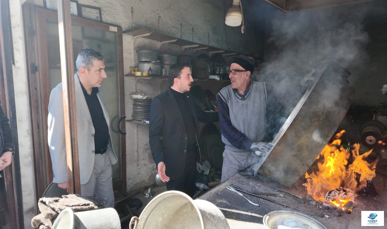 Anahtar Parti’den Esnaf Ziyareti: “Esnafımız Baskı Altında Hissediyor