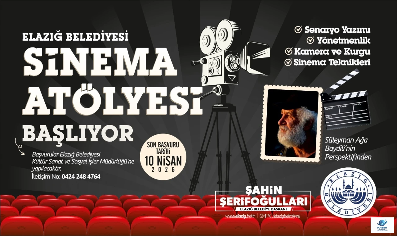 Elazığ Belediyesi’nden Gençlere Sinema Atölyesi