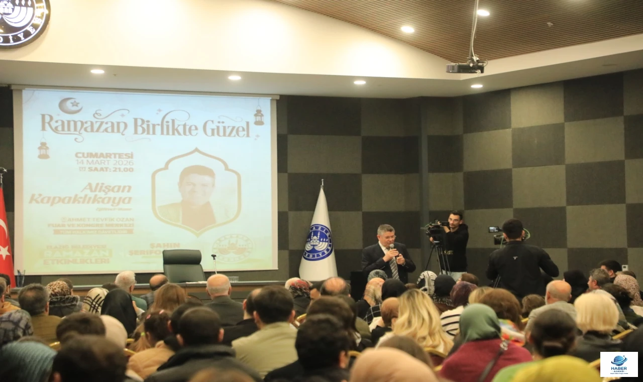 Elazığ’da Ramazan Söyleşileri Yoğun İlgi Görüyor: Bu Kez Konuk Alişan Kapaklıkaya Oldu