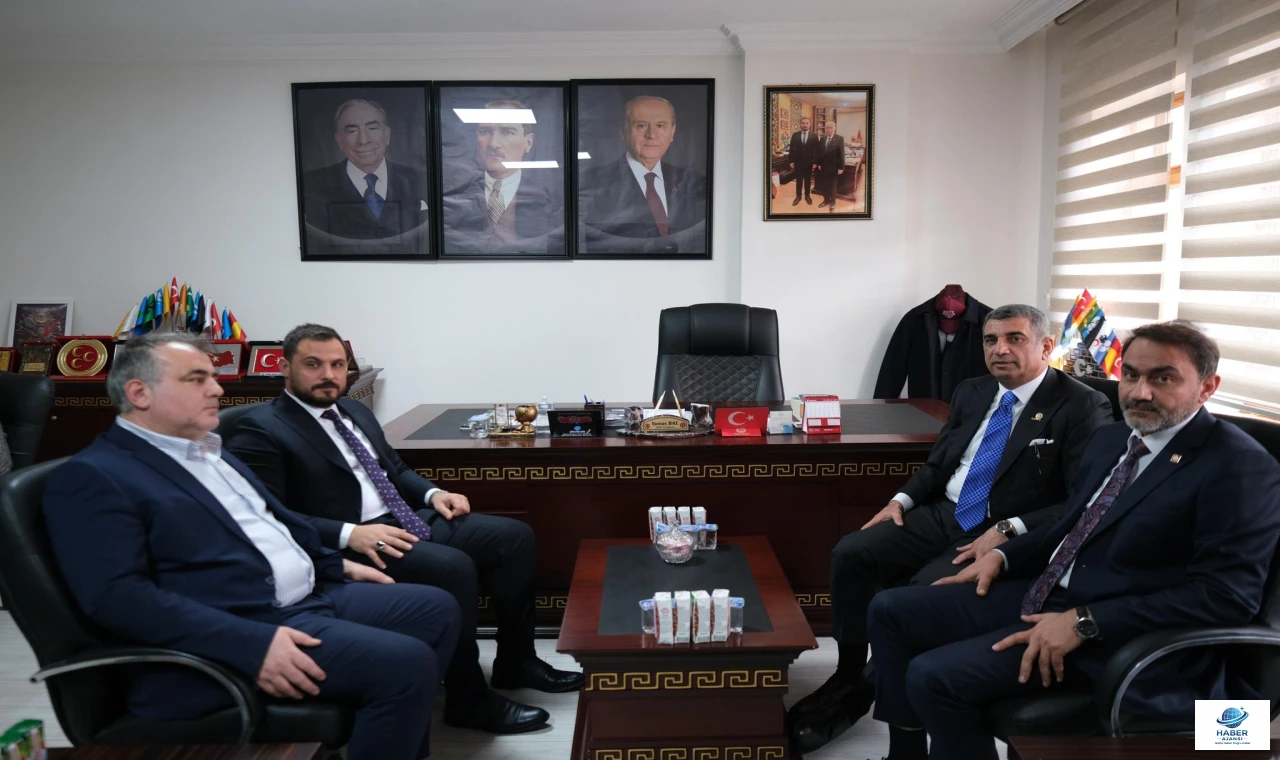 Milletvekili Erol’dan MHP İl Başkanlığı’na Bayram Ziyareti