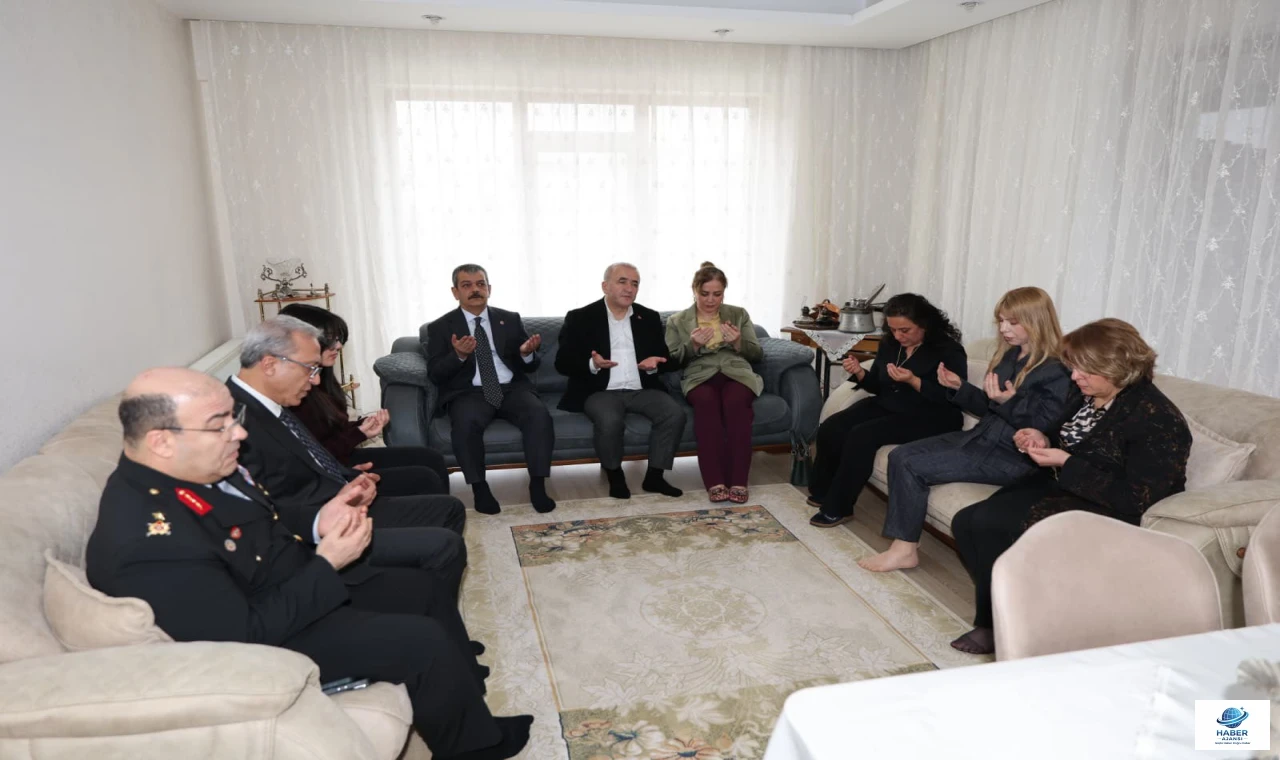 Şehit Aileleri Bayramda Yalnız Bırakılmadı