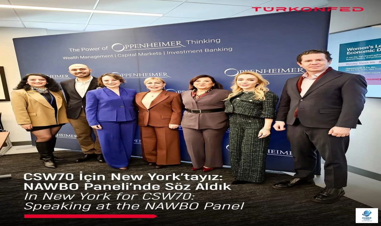 TÜRKONFED'den New York Çıkarması: Prof. Dr. Yasemin Açık CSW70'te Konuştu