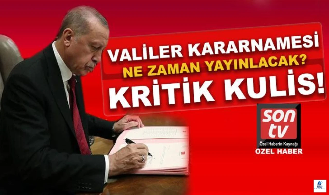 34 ilde valiler kararnamesi öncesi büyük değişim: Elazığ listede yok, EGM için üçlü yarış