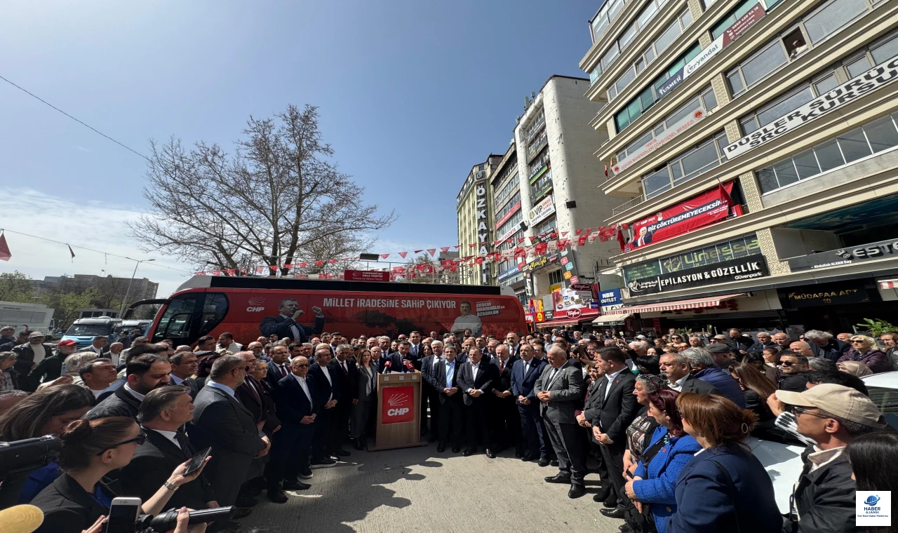 CHP’li il başkanlarından Ankara’da ortak açıklama: “Hodri meydan!”