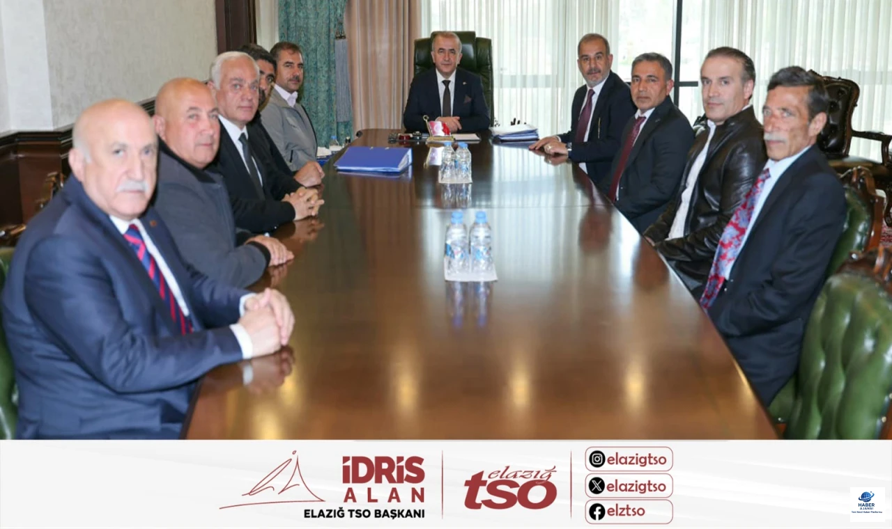 Elazığ TSO Başkanı İdris Alan’dan Vali Hatipoğlu’na ziyaret: Karakoçan’ın sorunları masaya yatırıldı