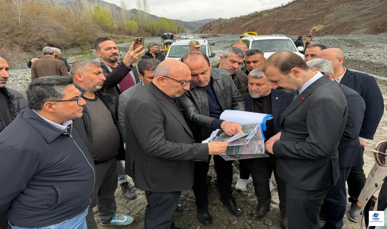 Palu Gökdere (Ardürek) Yolu İçin Heyelan Sonrası Saha İncelemesi