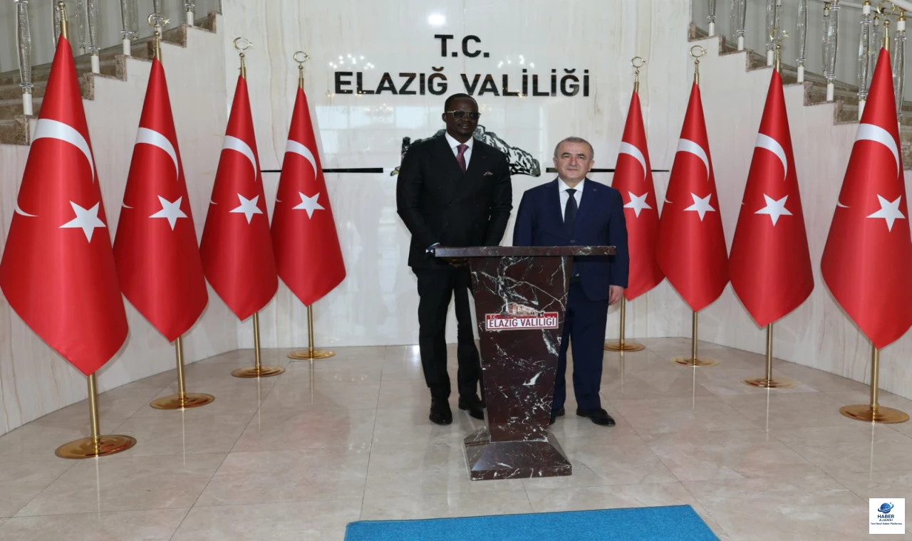 Senegal Büyükelçisi Diop, Vali Hatipoğlu'nu Ziyaret Etti
