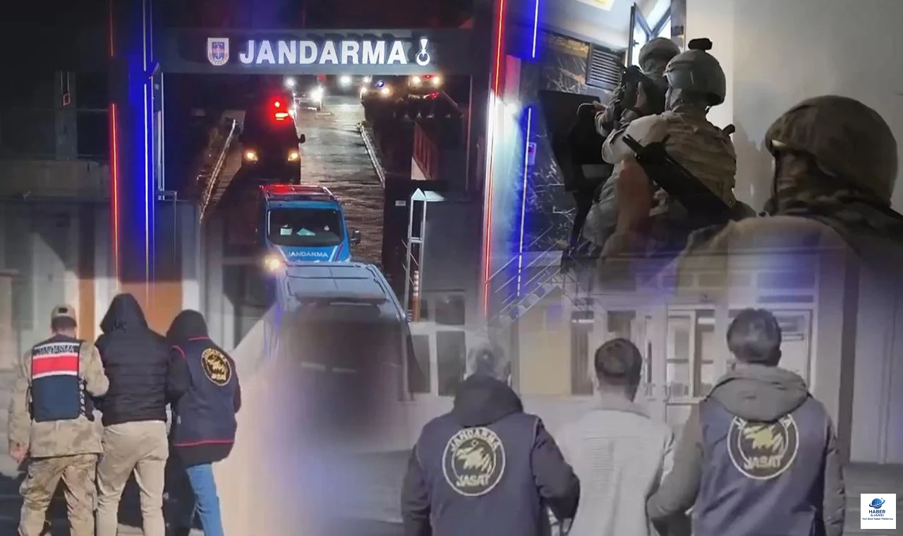 33 İlde FETÖ Operasyonu: Jandarma’dan 69 Gözaltı