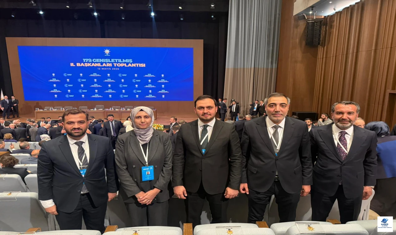 AK Parti Elazığ heyeti, Ankara’da İl başkanları toplantısına katıldı