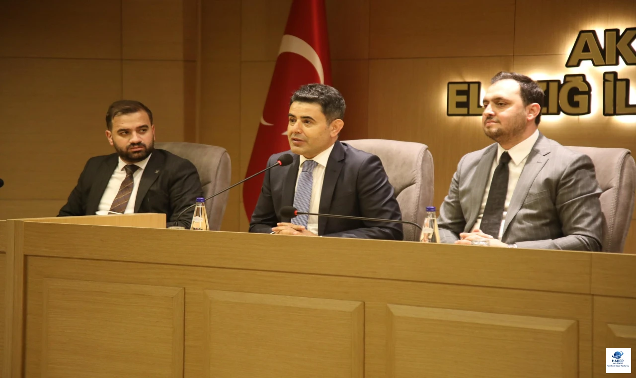 AK Parti Elazığ İl Başkanı Selmanoğlu: “Bakan Yardımcımız Boyraz’ı Misafir Ettik”