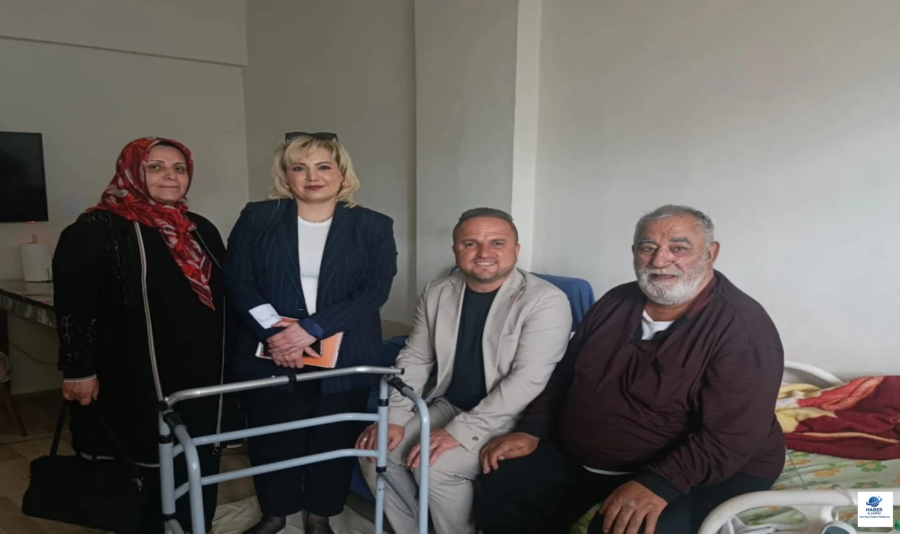 AK Parti Elazığ il başkanlığı kandın kollarından anlamlı hane ziyareti