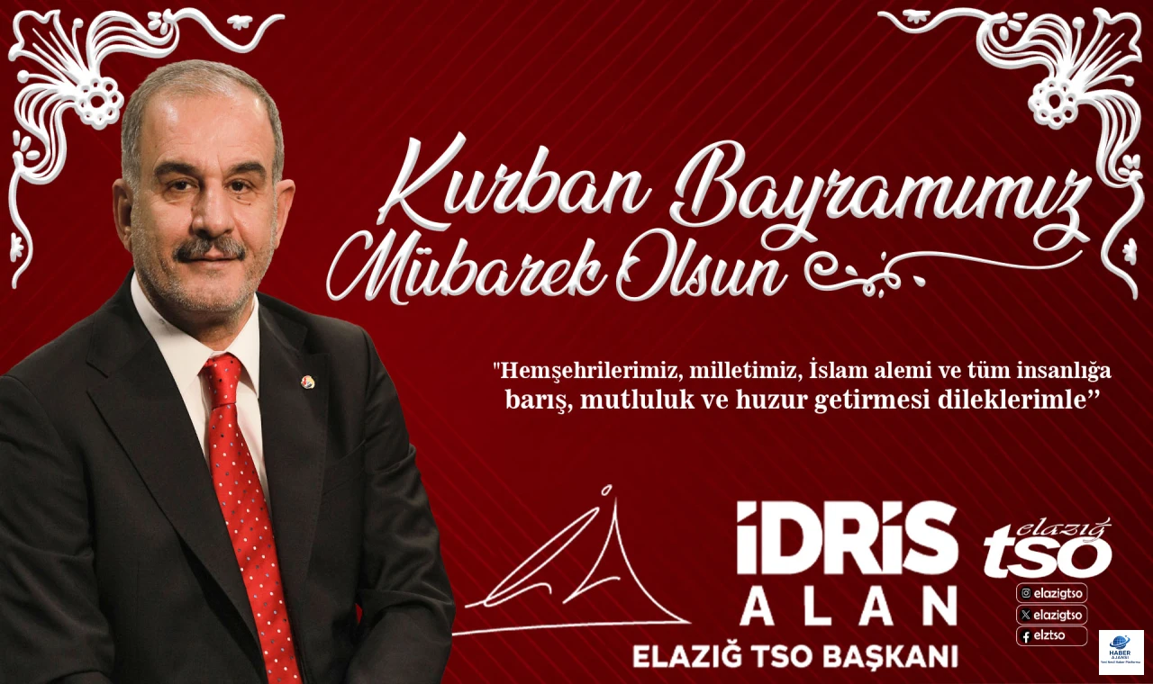 Başkan Alan: "Bayramlar, birliğimizi pekiştiren müstesna günlerdir"