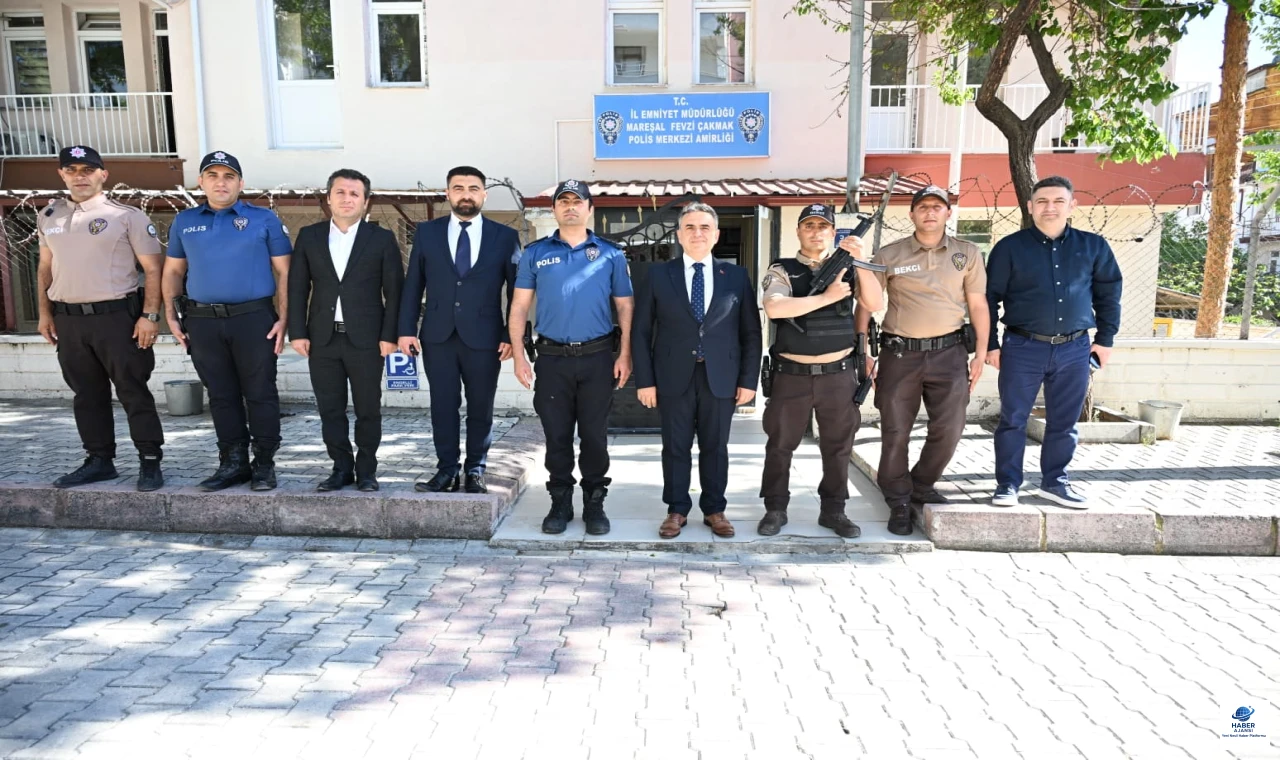 Elazığ Emniyet Müdürü Karan, Bayramda Görev Başındaki Polisleri Yalnız Bırakmadı