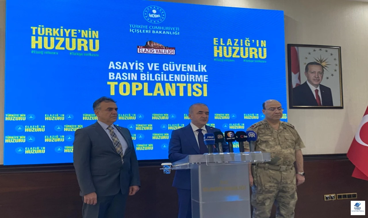 Elazığ Vali’si Hatipoğlu: Uyuşturucu operasyonları yüzde 70 arttı.