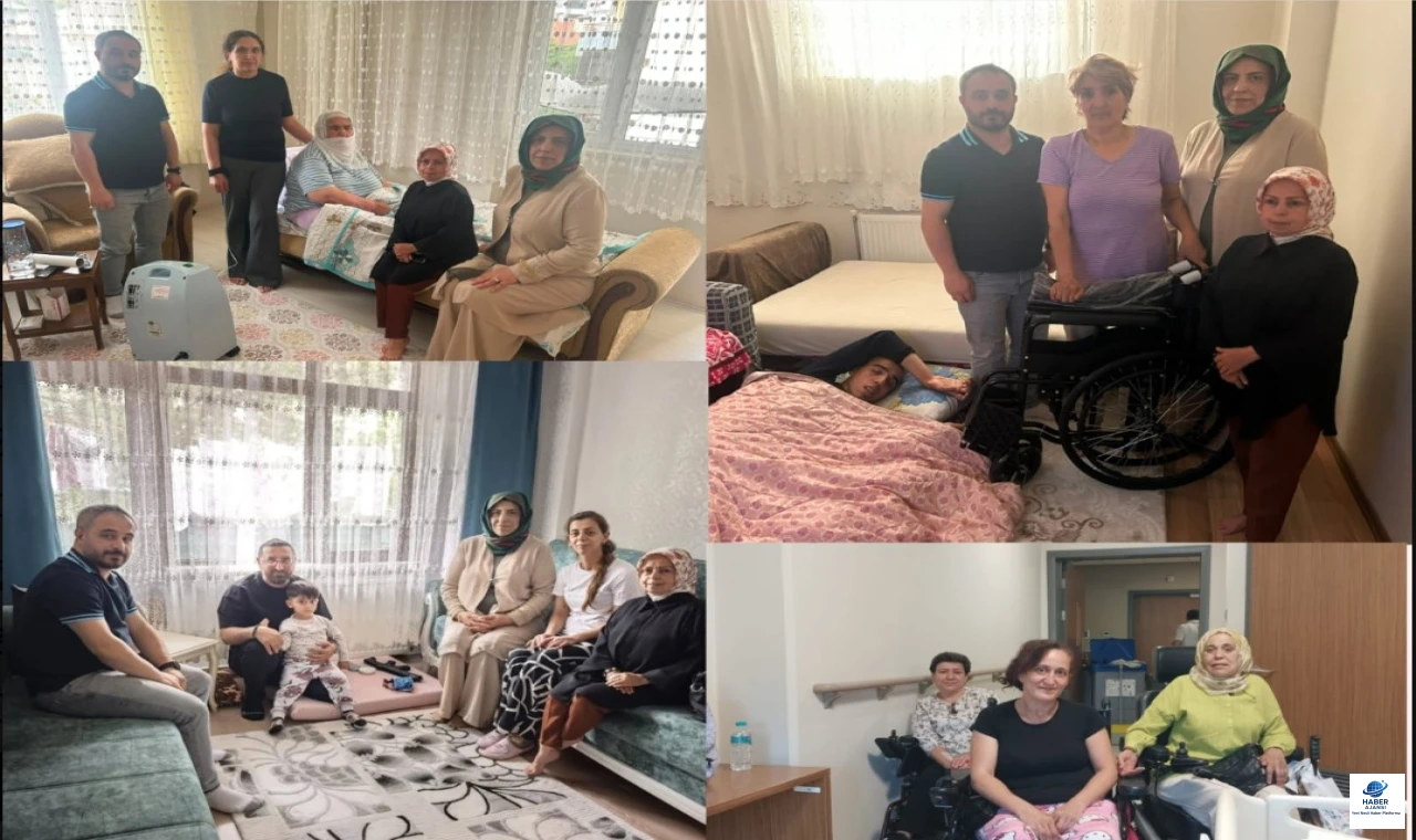 AK Parti’den özel bireylere anlamlı ziyaret: "Bir tebessüm, her şeye değer"