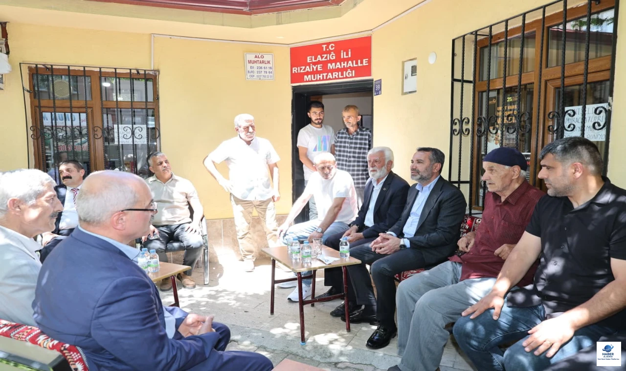Başkan Şerifoğulları'ndan Esentepe ve Rızaiye Mahallelerine Ziyaret