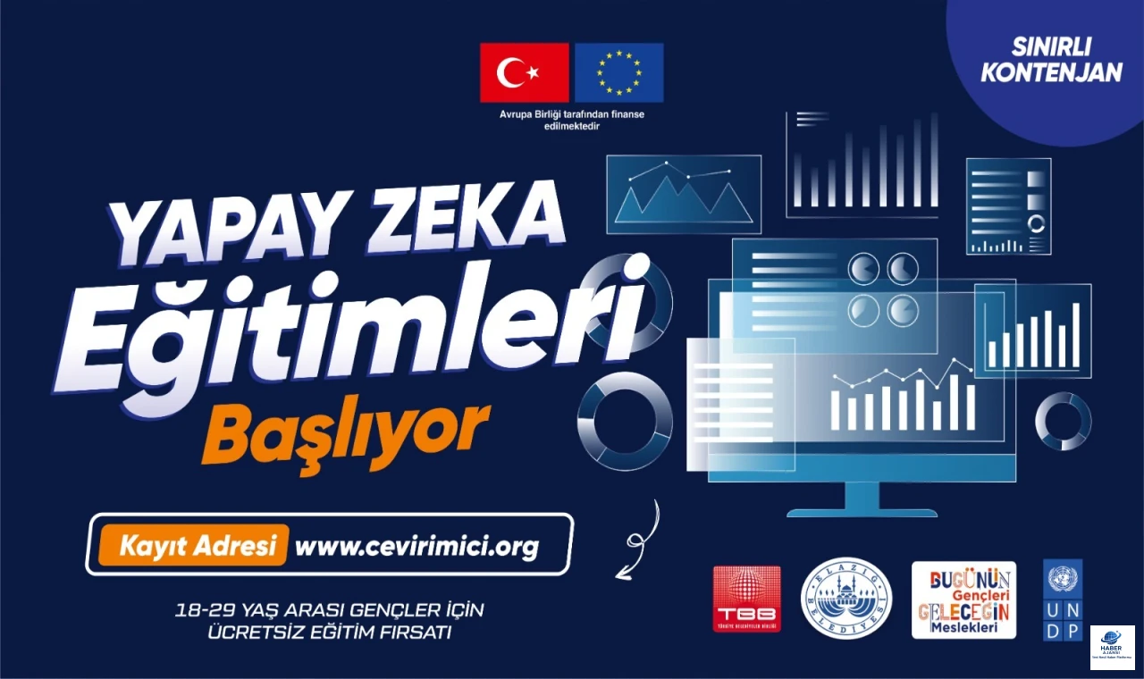 Elazığ Belediyesi'nden gençlere müjde: Yapay Zekâ Eğitim Programı başlıyor