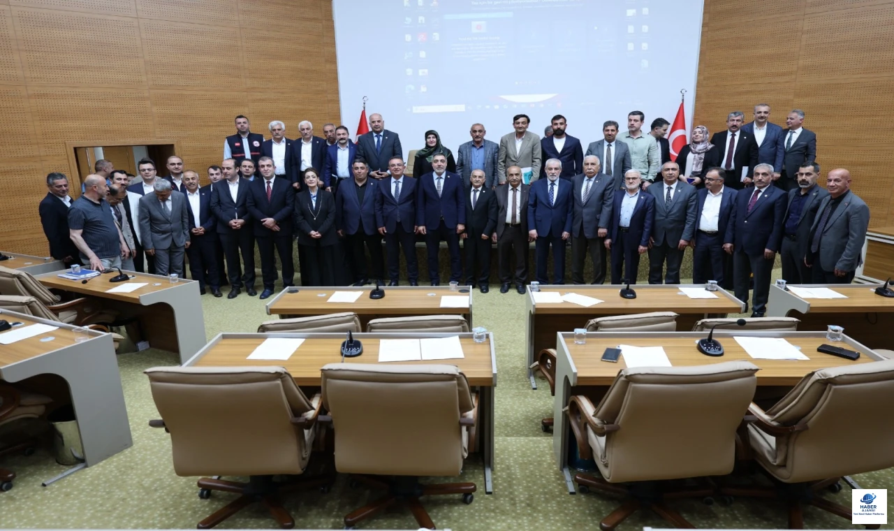 Elazığ İl Genel Meclisi bayramlaşma programında bir araya geldi
