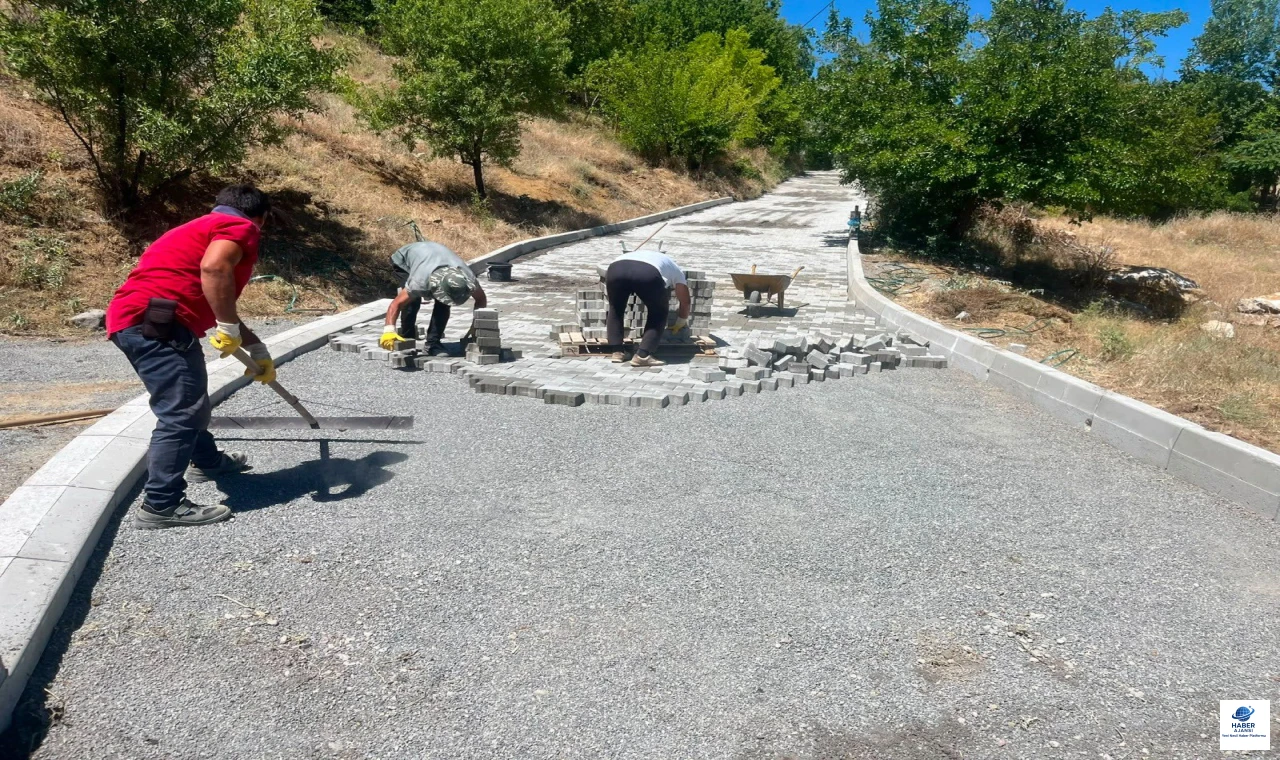 Elazığ İl Özel İdaresi’nden Keklikdere Köyü’ne Modern Üstyapı Hamlesi