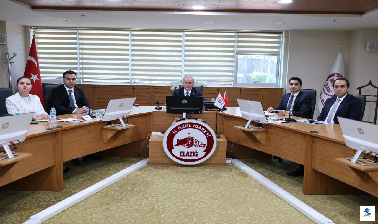 Elazığ Valisi Hatipoğlu Başkanlığında Koordinasyon Toplantısı Yapıldı