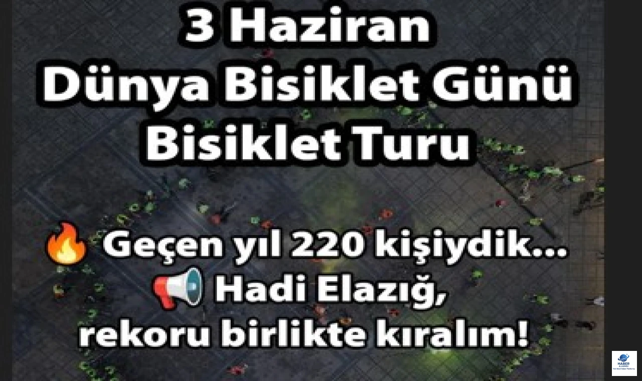 Elazığ’da geleneksel Dünya Bisiklet Günü turu için geri sayım