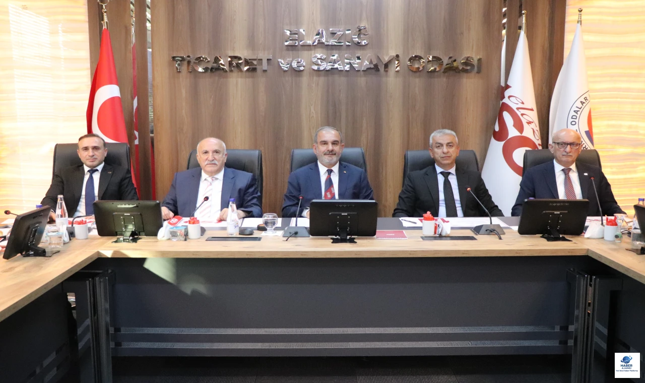 ETSO’da Mayıs Meclisi: "Gündemimiz Sanayi Sitesi, Hedefimiz Büyüyen Elazığ"
