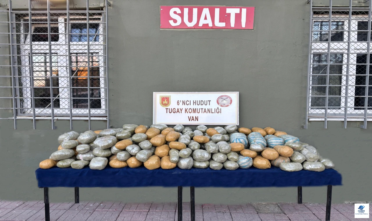 Van hudut hattında 290 kilogram uyuşturucu ele geçirildi