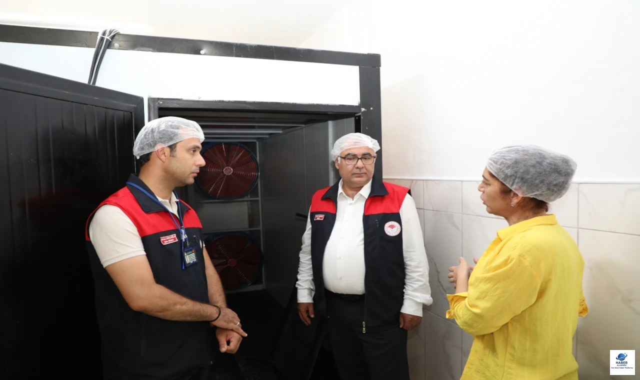 Elazığ Tarım Müdürlüğü’nden Sebze Meyve Kurutma Tesisine Ziyaret