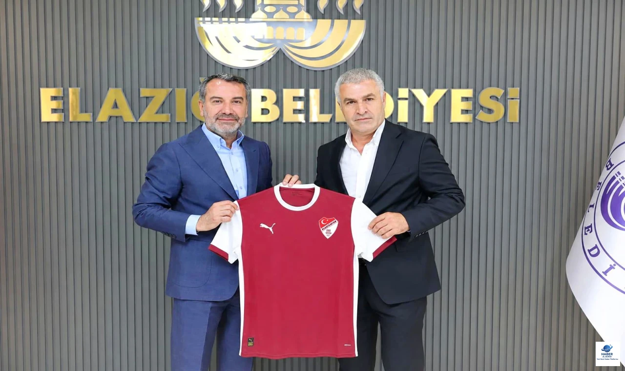 Elazığspor'dan Belediye Başkanı Şerifoğulları'na Nezaket Ziyareti
