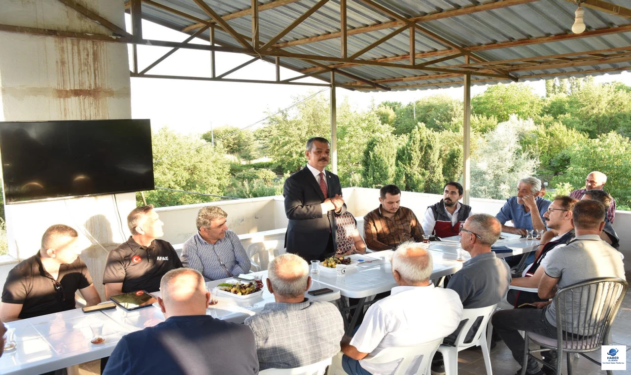 Milletvekili Keleş'ten Cip Barajı Sulama Kanalı'na Yerinde İnceleme