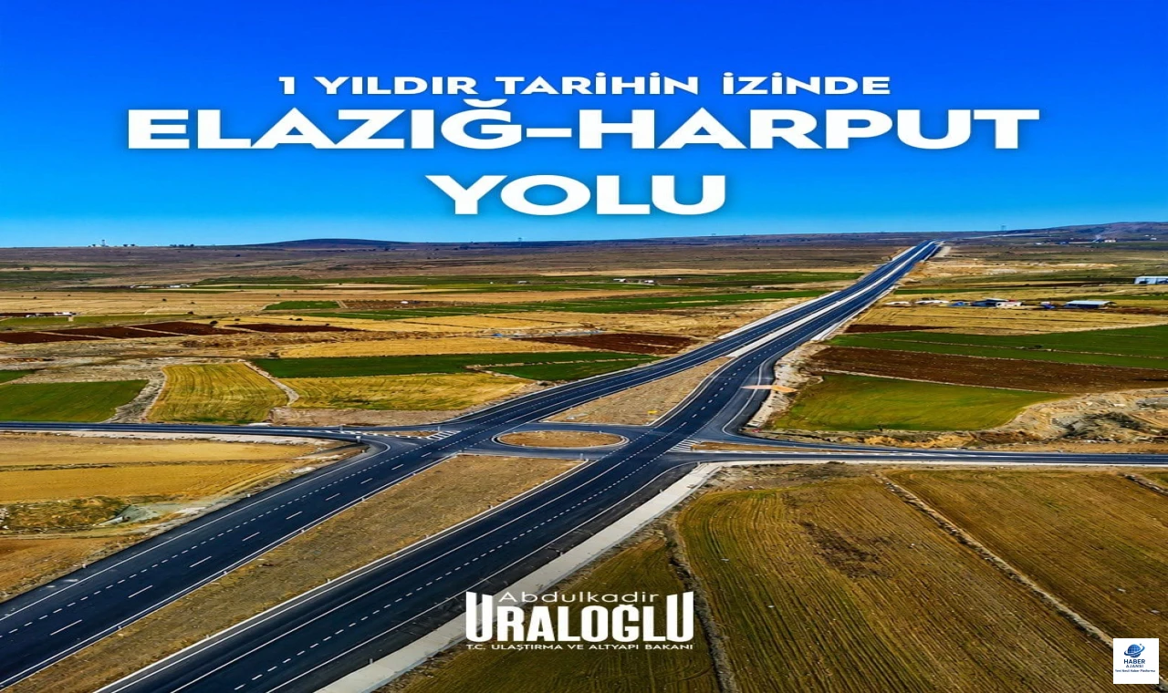 Bakan Uraloğlu’ndan Elazığ-Harput Yolu Paylaşımı