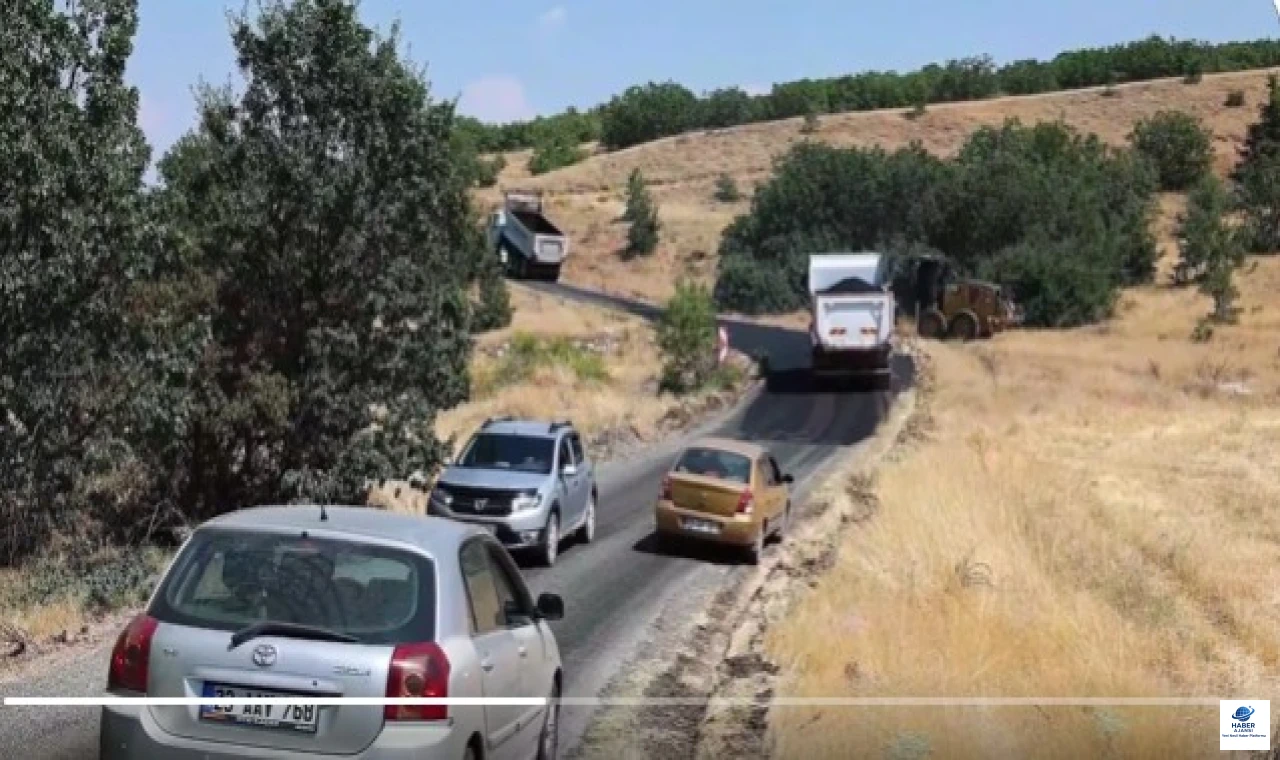 Çalıca Köyü Yolunda 12 Kilometrelik Asfalt İyileştirme Çalışması Başladı