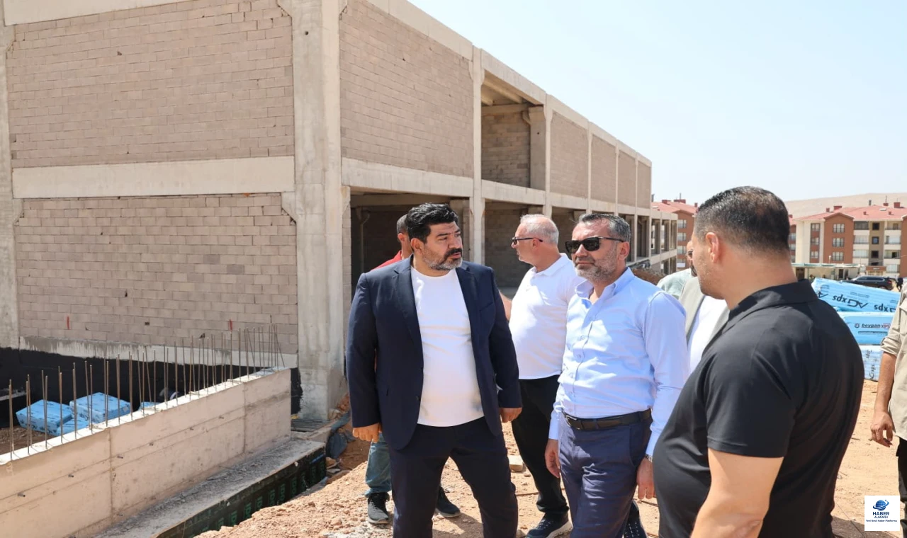 Elazığ Mobilyacılar Sitesi'nde İnşaat Hızla İlerliyor: Başkan Şerifoğulları Yerinde İnceledi
