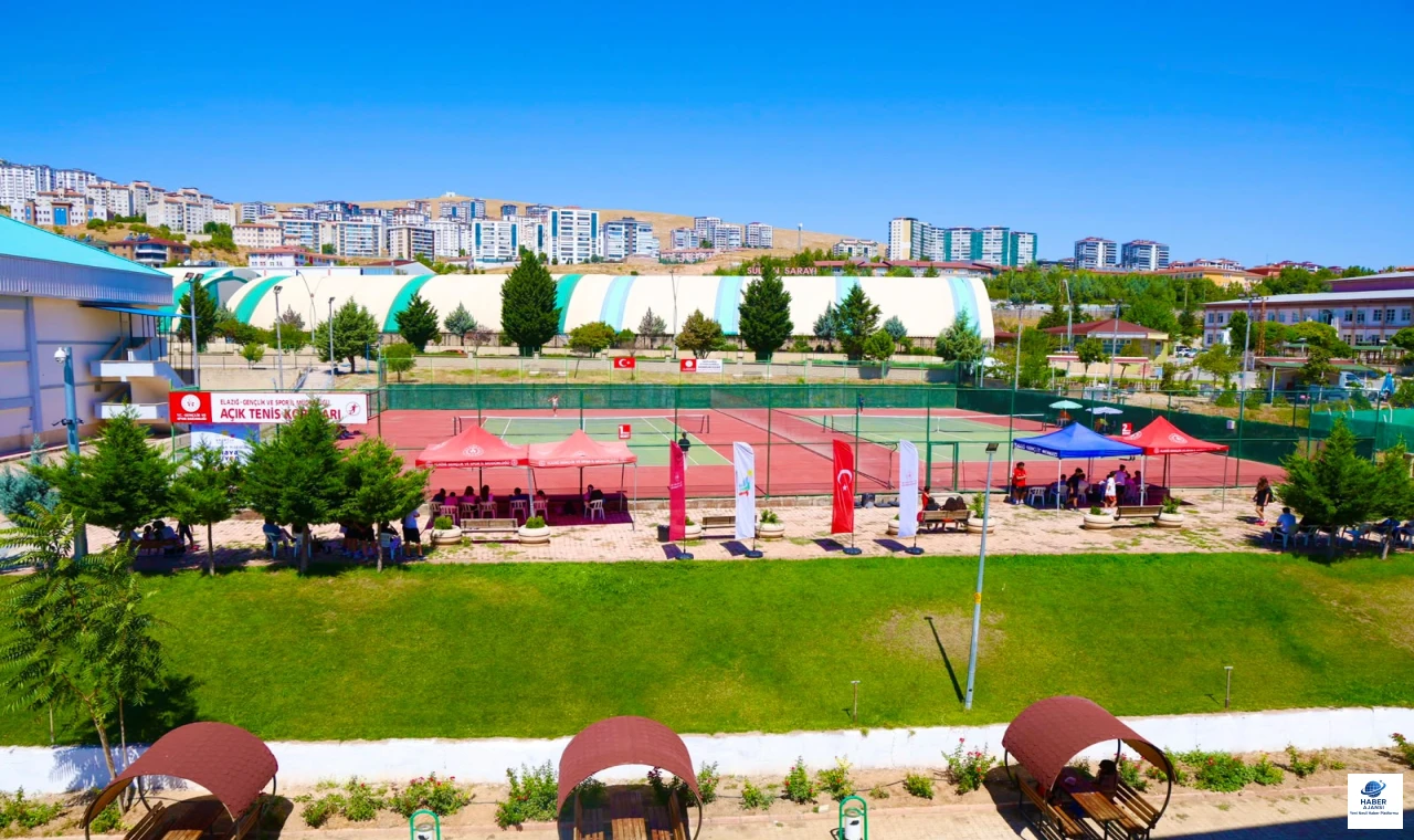 Elazığ'da Tenis Coşkusu: ANALİG Bölge Şampiyonası Başladı
