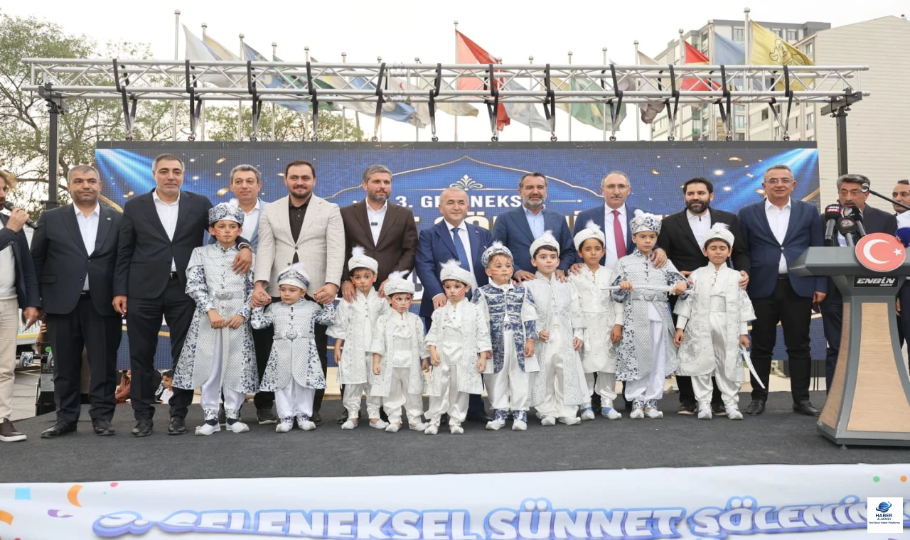 "Sünnet Şöleni'nde Çocuklar için Unutulmaz anlar yaşandı