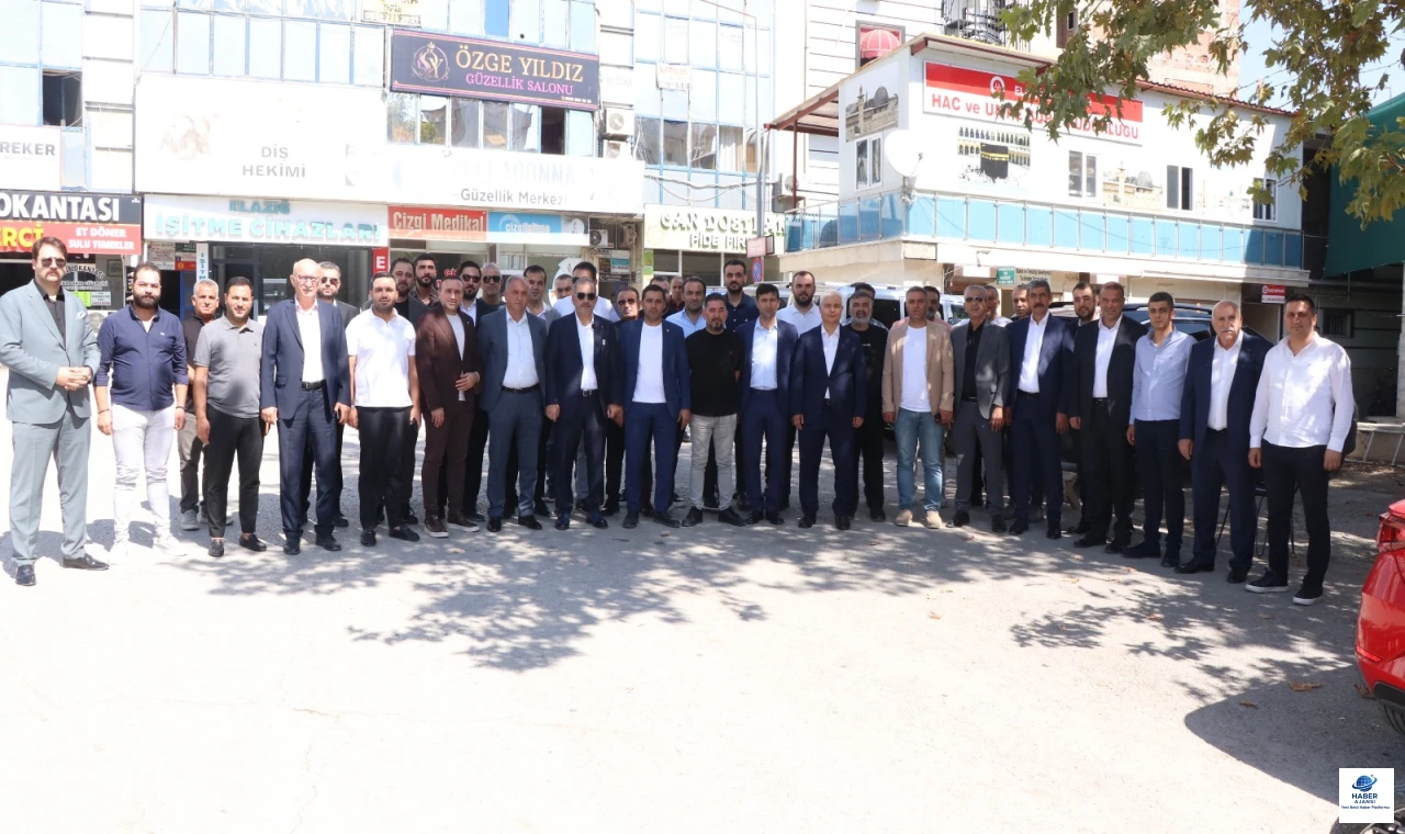 Başkan Alan'a Esnaftan Yoğun İlgi