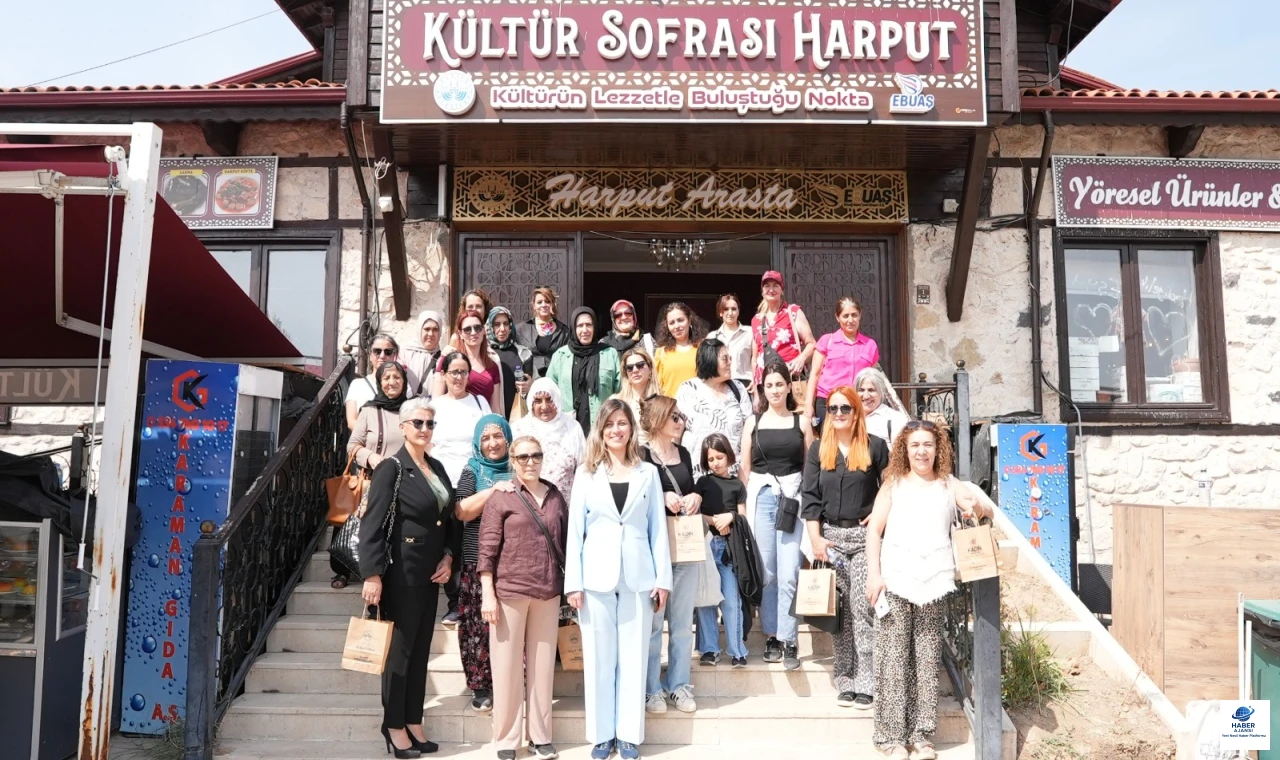 Elazığ Belediyesi Kadın Meclisi'nden Esentepe Mahallesi Kadınlarına Tanıtım Gezisi