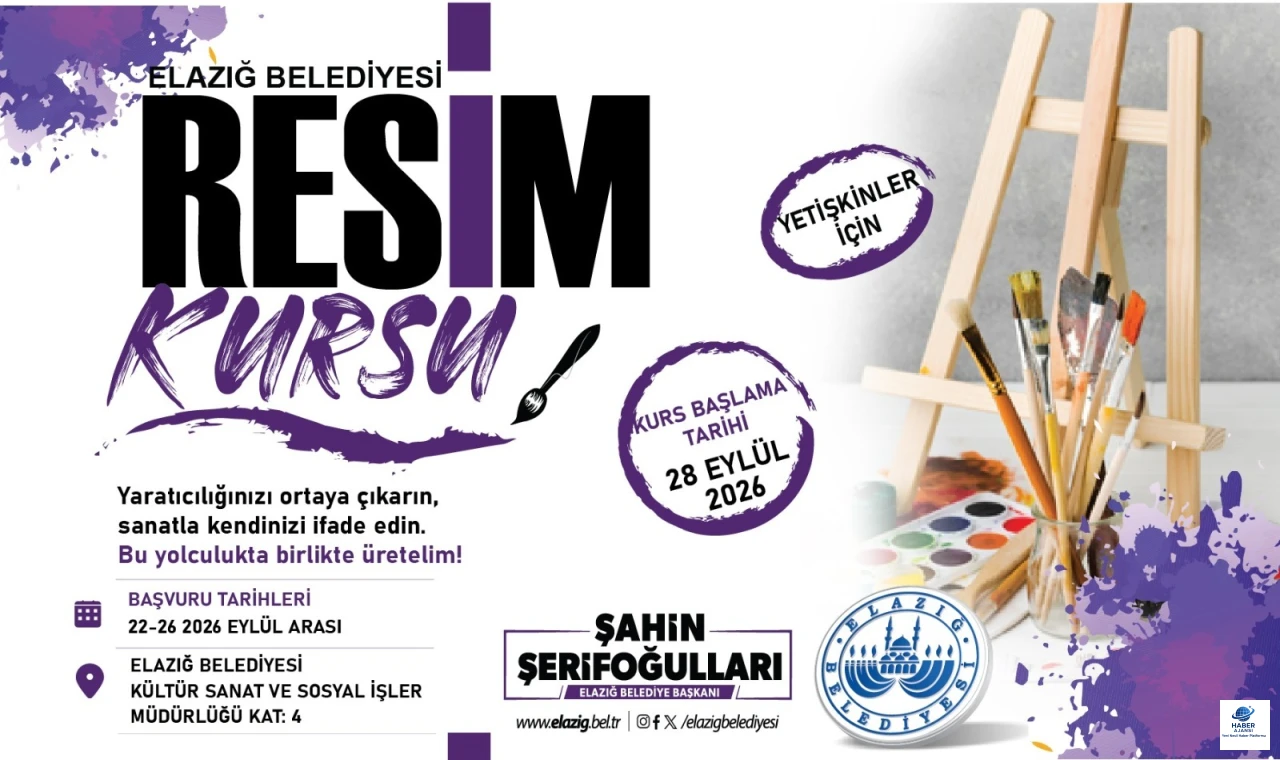 Elazığ Belediyesi'nden Ücretsiz Ney ve Resim Kursu