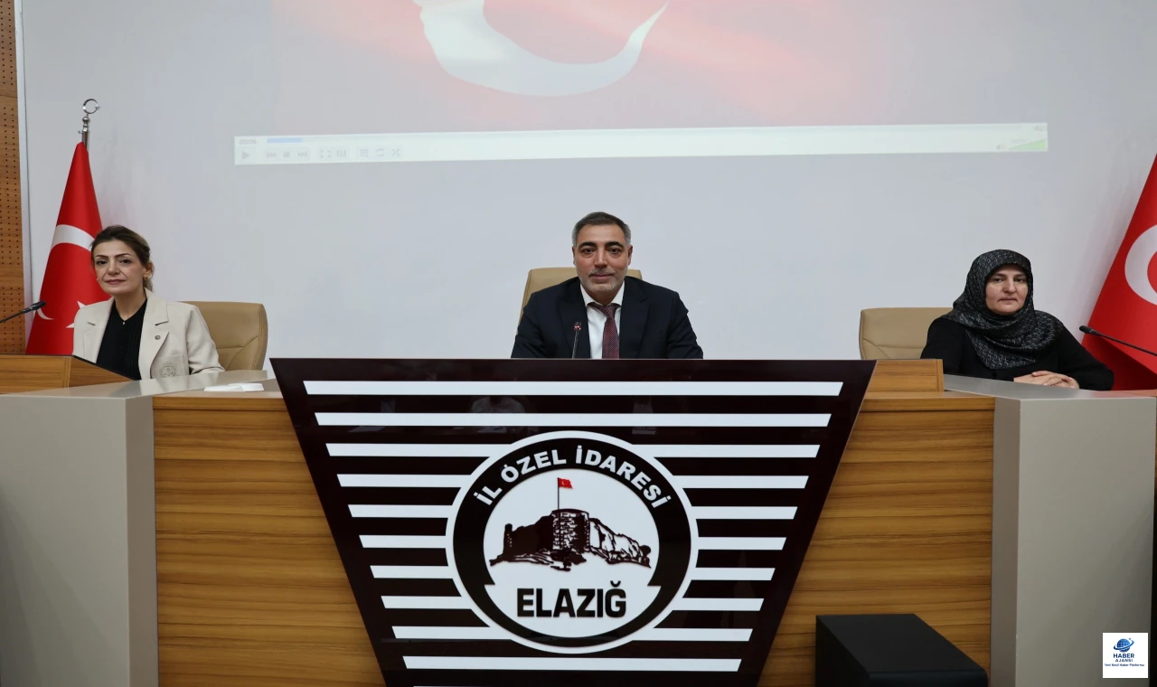 Elazığ İl Genel Meclisi Eylül Ayı Oturumları Başladı