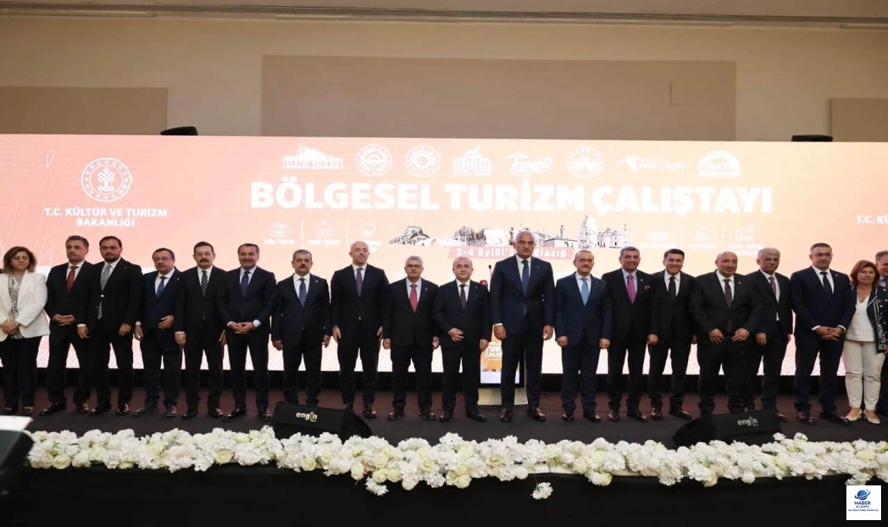 Elazığ'da Bölgesel Turizm Çalıştayı: 5 İlin Potansiyeli Masaya Yatırıldı