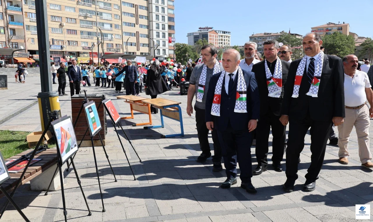 Elazığ’da Gazzeli Çocuklar İçin Anlamlı Destek Etkinliği