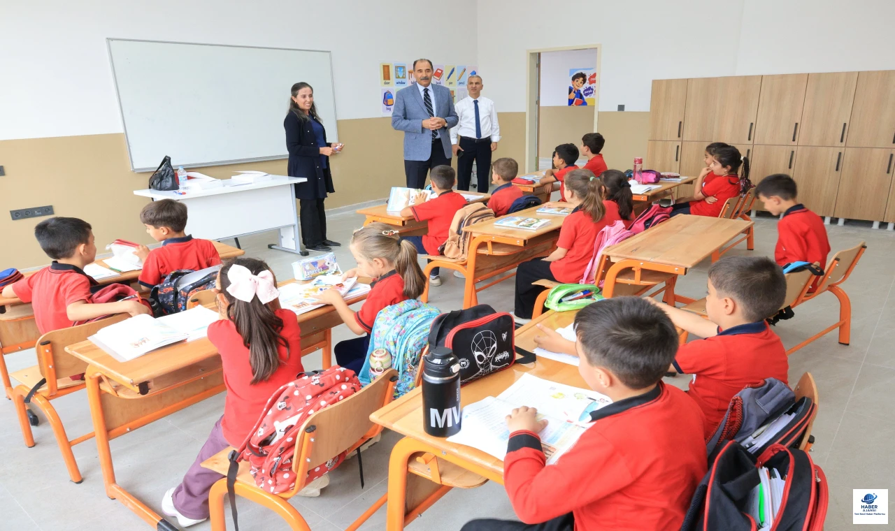 İl Millî Eğitim Müdürü Aziz Gün, Koruk İlk/Ortaokulunu Ziyaret Etti