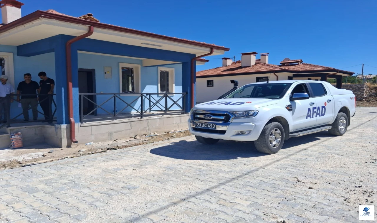 Keban'da 42 Afet Konutu Hak Sahiplerine Teslim Edildi