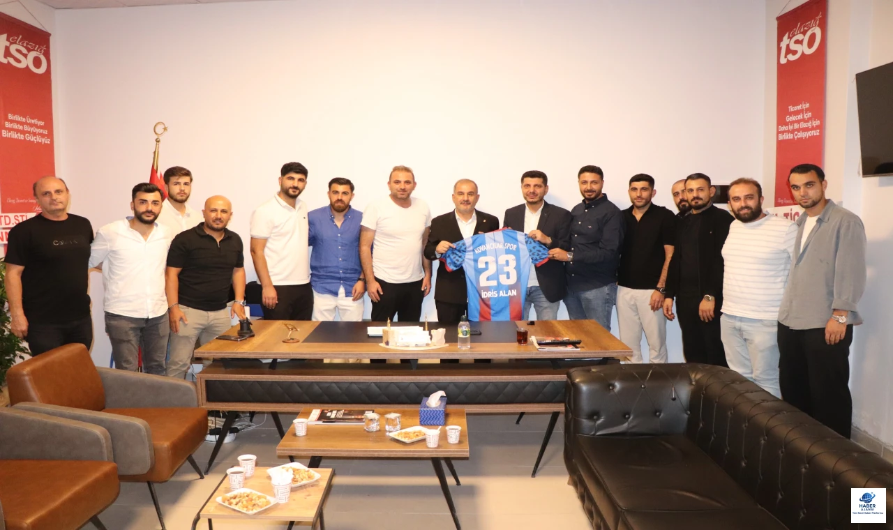 Kovancılarspor'dan İdris Alan'a Destek Ziyareti