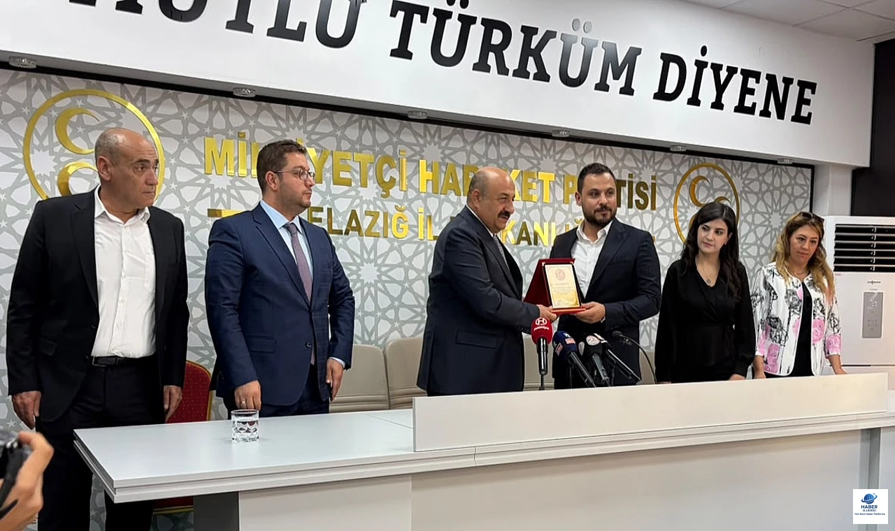 MHP Elazığ İl Başkanlığı’nda Devir Teslim Töreni