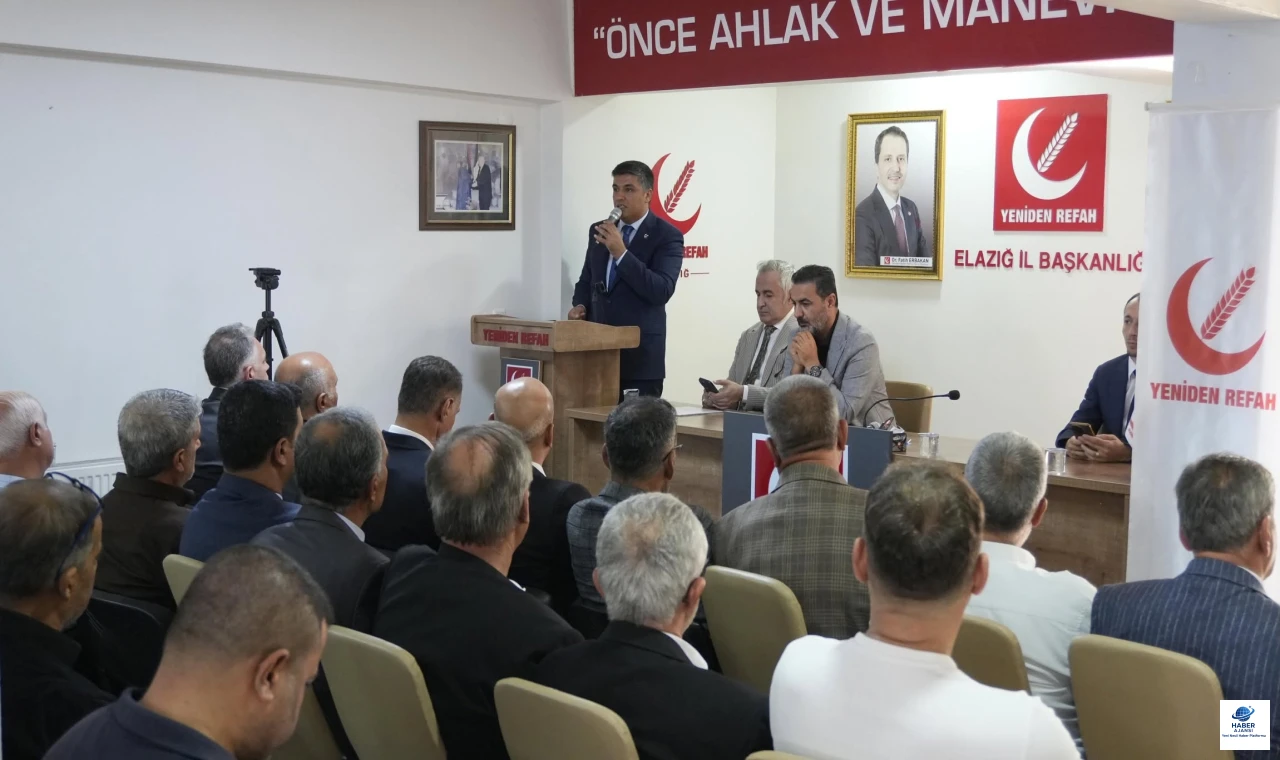 Yeniden Refah Partisi Elazığ'da Eylül Ayı İl Divan Toplantısı Gerçekleştirildi