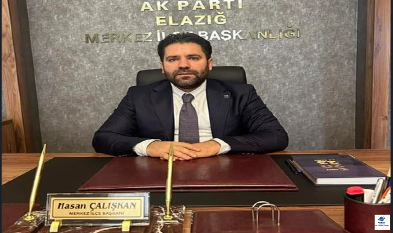 AK Parti Merkez İlçe Başkanı Hasan Çalışkan'dan İstifa Kararı