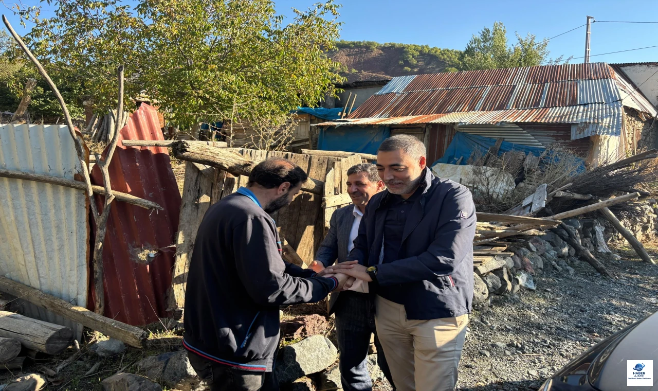 Başkan Çelik'ten Palu Kırkbulak Köyü'ne Ziyaret
