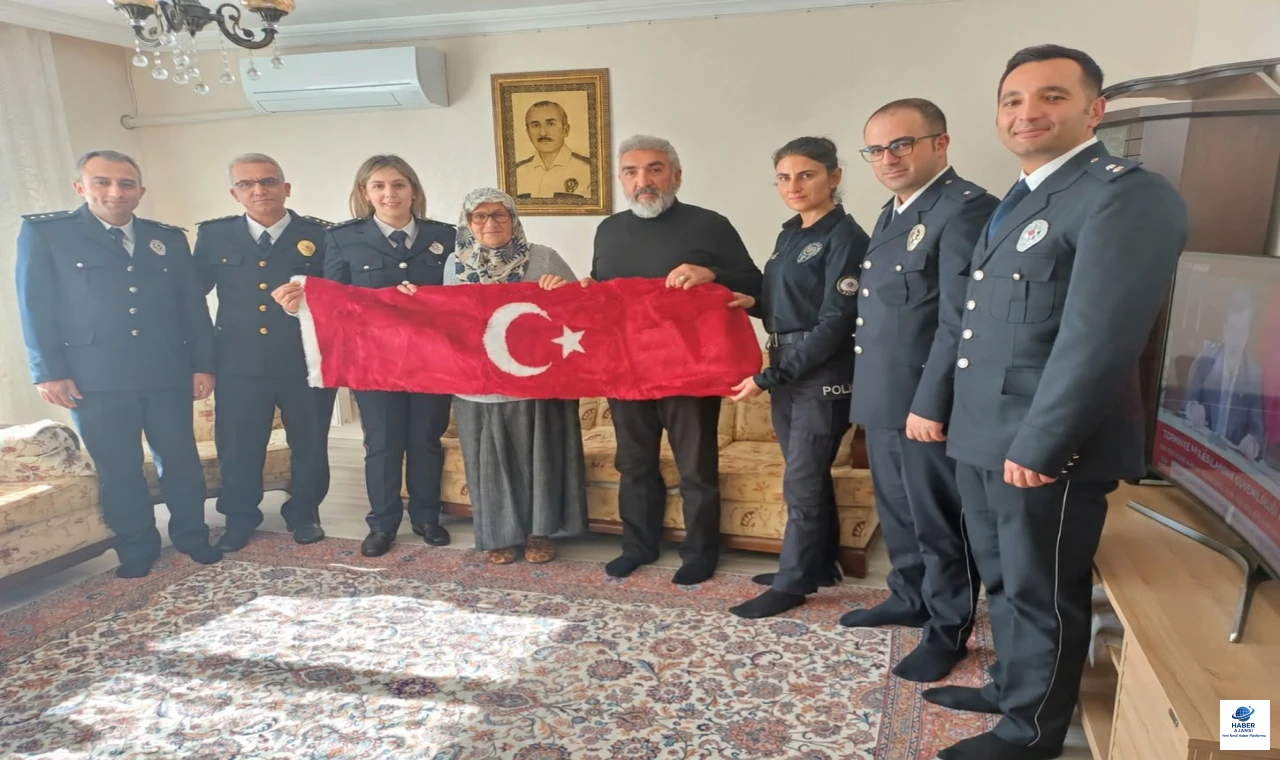 Elazığ Emniyetinden Şehit Aileleri ve Gazilere Anlamlı Ziyaret