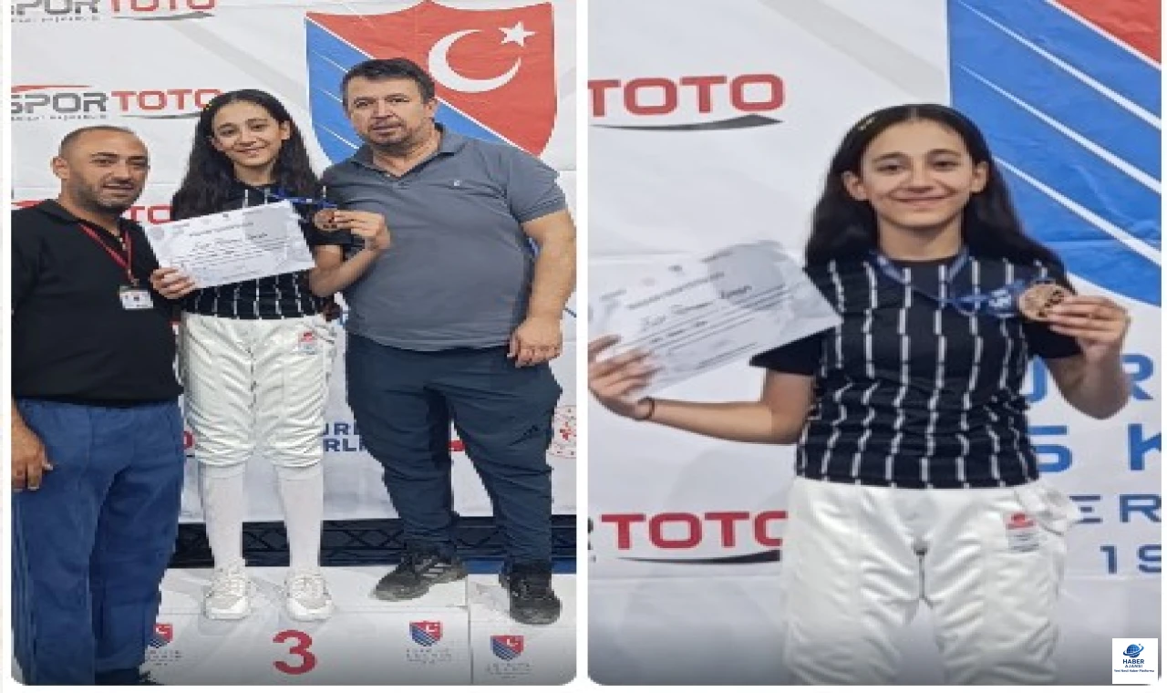 Elif Reyyan Kaya Türkiye Üçüncüsü
